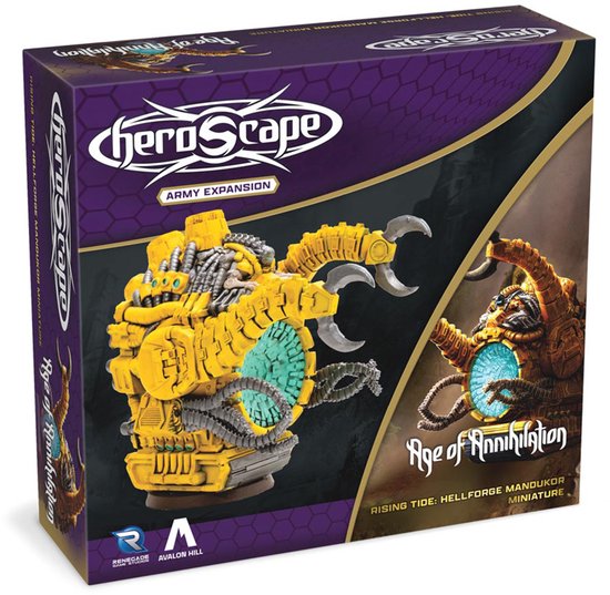 Heroscape RT Hellforge Mandukor Army Exp. - Miniatuur - Engelstalig - Renegade Game Studios