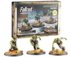 Fallout: Wasteland Warfare – Super Mutants: Suiciders - Uitbreiding - Modiphius Entertainment - Ongeschilderd