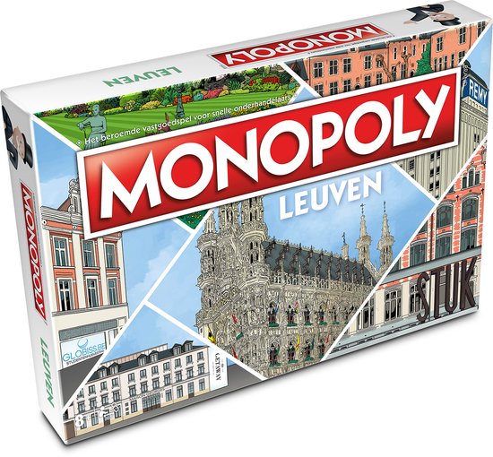 Monopoly Leuven - - 2 tot 6 spelers spelregels