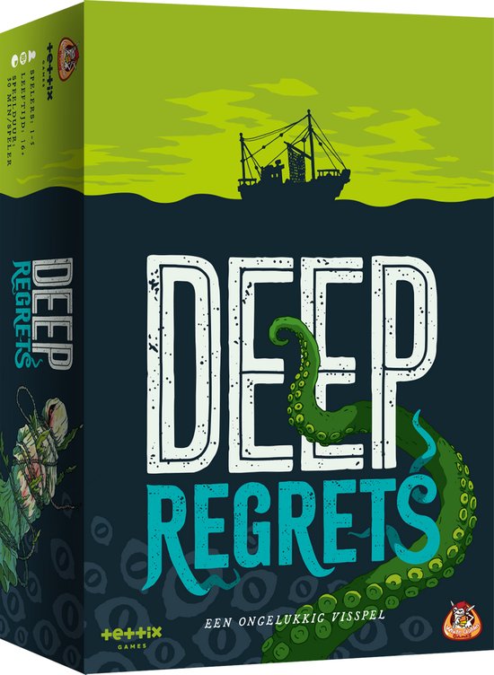 White Goblin Games - Deep Regrets - Horror Visspel