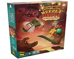 SnelShoppen - Uitbreiding Meeple Circus Het Wilde Dieren en Aerial Show - Bordspel - 2-5 spelers - 45 minuten speelplezier - Nieuwe uitdagingen en gas
