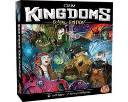 White Goblin Games - Claim Kingdoms Royal Edition - expertspel - 2 tot 4 spelers - 25 minuten - Vanaf 10 jaar