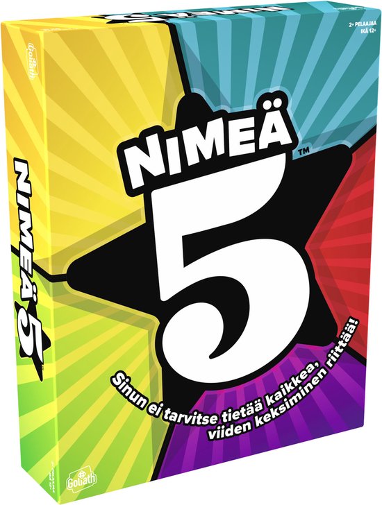 Nimea 5 - Name 5 game (FI) - Finse uitvoering