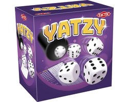 Tactic Yatzy – Dobbelspel – Klassiek Familiespel – Met Dobbelbeker en QR Uitleg – Vanaf 5 Jaar – 2 of Meer Spelers