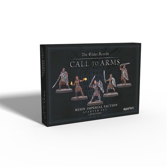 The Elder Scrolls: Call To Arms -Imperial Legion Resin Faction Starter Set - Miniature Game - Ongeschilderd