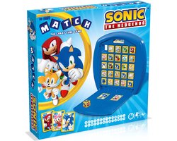 Winning Moves Top Ttrumps Match - Bordspel - Sonic Meertalig