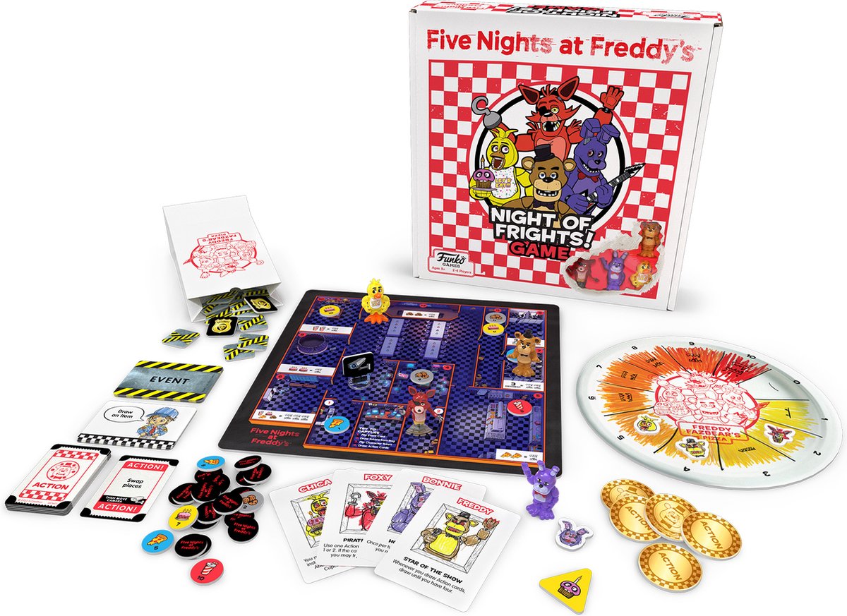 Funko Five Nights at Freddy's - Night of Frights Game - Bordspel - Engelstalig spel