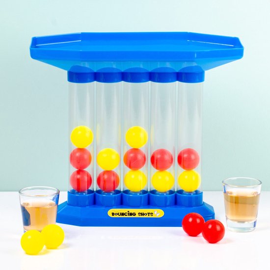 Drankspel Bouncing Shots - Vier op een Rij Drankspel