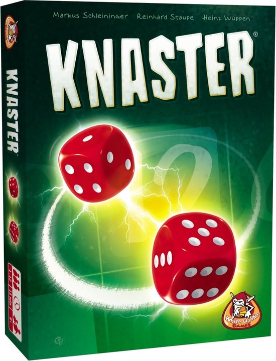 White Goblin Games - Knaster - Dobbelspel - 1 tot 15 spelers - Met een groep of solo - Roll & Write - Voor jong en oud