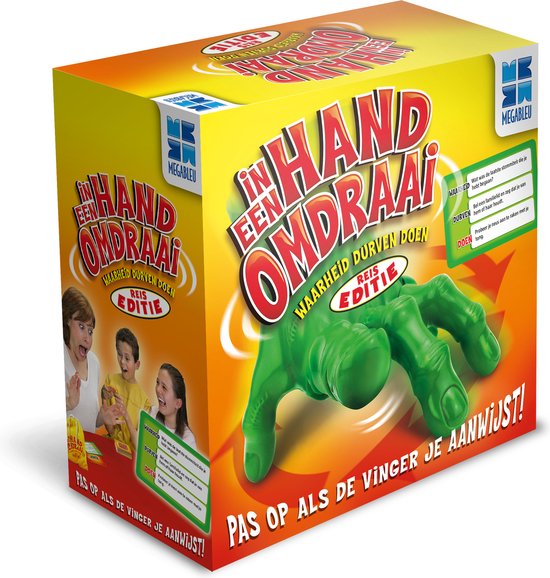 In Een Handomdraai Reisspel - Spelletjes voor onderweg - Gezelschapsspel voor familie