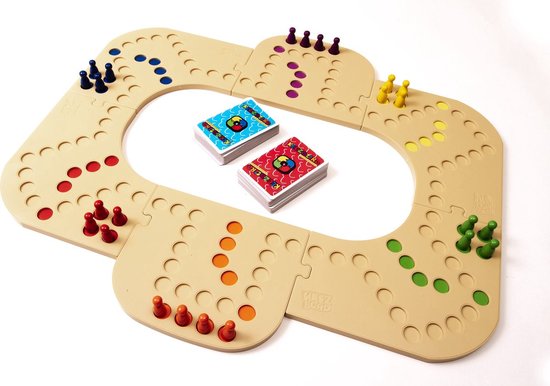Keezbord Keezenspel - Kunststof bordspel voor 4 tot 6 personen