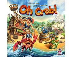 HOT Exclusive bordspel Oh Crab! familiespel strandrace.