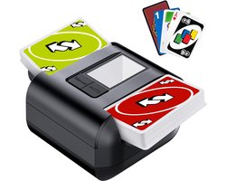Automatische Kaartenschudder Elektrisch – Oplaadbare Kaartschudmachine voor 1-2 Decks – Card Shuffler voor Poker, UNO, Blackjack, Phase 10 & Speelkaarten – Stil & Compact