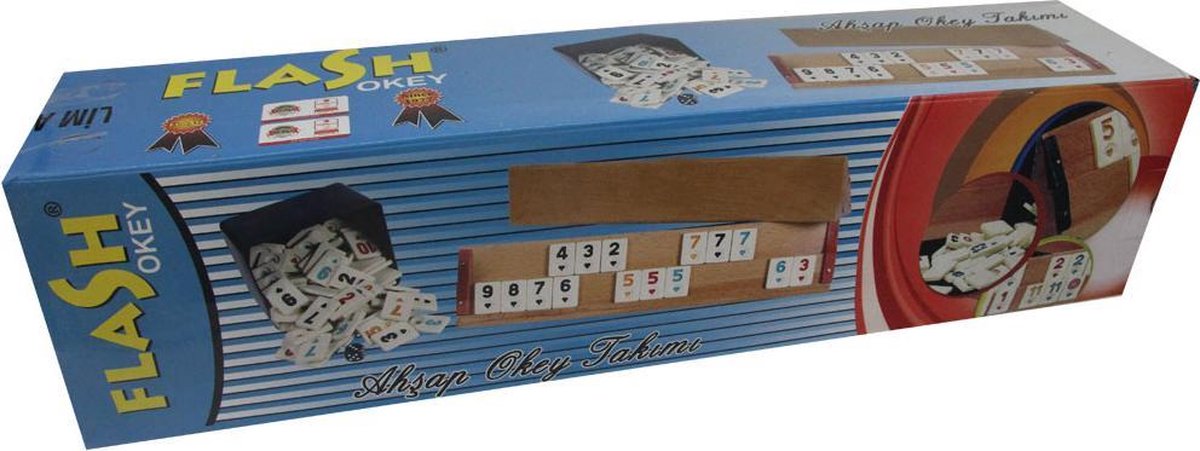 Turks okey spel (hout)