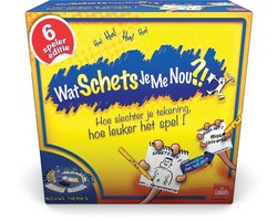 Goliath Wat Schets Je Me Nou?! - Bordspel - Partyspel - Tekenspel