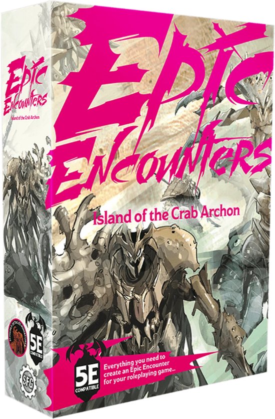 Epic Encounters Island of the Crab Archon - RPG Miniaturen - Steamforged Games