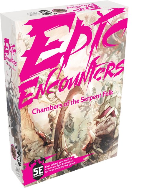 Epic Encounters Chamber of the Serpent Folk - RPG Miniaturen - Steamforged Games
