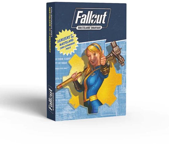 Fallout: Wasteland Warfare - Denizens of the Wasteland Card Expansion Pack - Uitbreiding - Engelstalig - Modiphius Entertainment