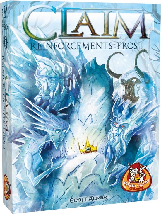 Tactisch kaartspel — White Goblin Games - Vanaf 10 jaar - Kaartspel met unieke facties - Claim Reinforcements: Frost - Kaartspel - 2 spelers
