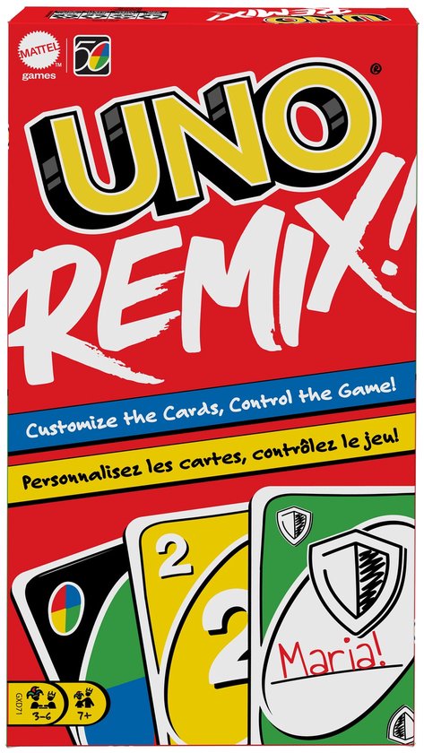 UNO Remix - Mattel Games spelregels