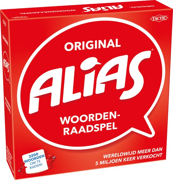 Tactic Alias – Bordspel – Partyspel – Woordspel – Familiespel – Vanaf 10 jaar - Meer dan 8 miljoen keer verkocht wereldwijd