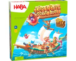 Coöperatief Piratenspel Kapitein Pepe – Schat der Zeven – Bordspel voor Kinderen vanaf 6 Jaar – 2 tot 5 Spelers – 20 Minuten