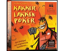 999 Games - Drie Magiers Spellen - Kakkerlakkenpoker - Kaartspel - Bluffspel - Snel kaartspel - Partyspel - vanaf 8 jaar - Gezelschapsspel
