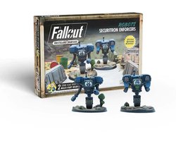 Fallout: Wasteland Warfare - Robots: Securitron Enforcers - Uitbreiding - Modiphius Entertainment - Ongeschilderd