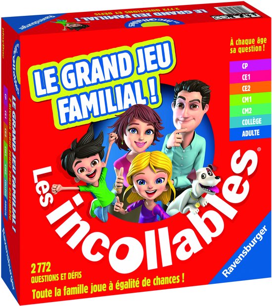 Bordspel Ravensburger Incollables