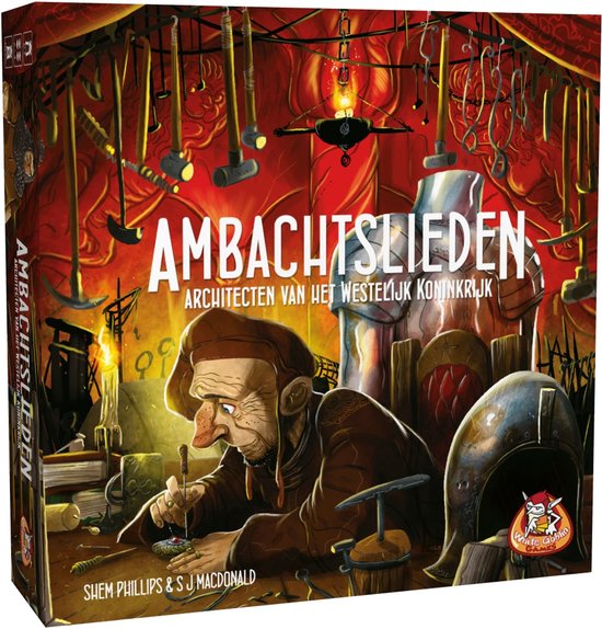 White Goblin Games - Architecten van het Westelijk Koninkrijk: Ambachtslieden - expertspel - 1 tot 6 spelers - 90 minuten - Vanaf 12 jaar