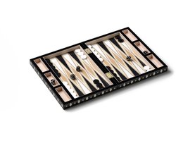 Printworks Spel - Backgammon Lacquered - Zwart