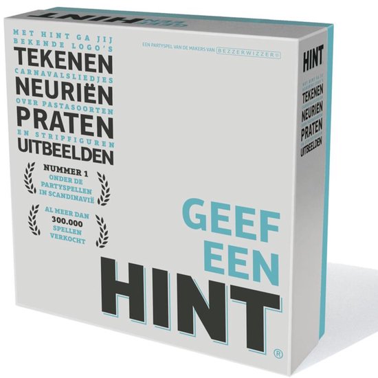Bezzerwizzer HINT - Partyspel voor volwassenen - Uitbeelden & Raden - 15+ jaar