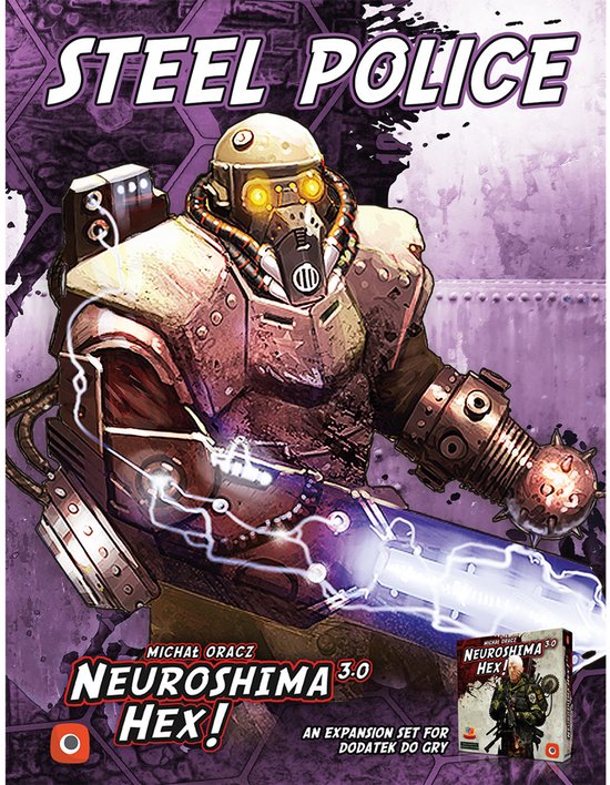 Neuroshima HEX 3.0 Steel Police - Uitbreiding - Engels