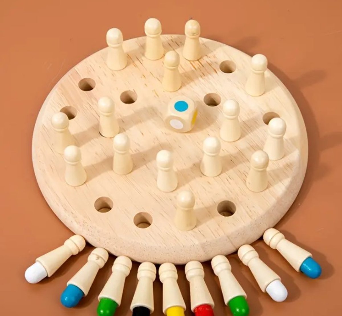 Breinbreker Spelletjes 4 Jaar - Educatief Spel - Kinderspellen Geheugen Chess Schaakspel Bordspel Kinderen 3 Jaar Houten Puzzel - Montessori Speelgoed - Educatief Speelgoed 4 Jaar – Houten Speelgoed - Kinderspeelgoed
