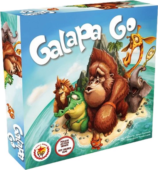 GALAPAGO - Geronimo Games - MJ Games - snelheid - kaartspel - vanaf 6 jaar oud - Van 2 tot 8 spelers
