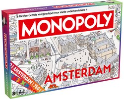 Monopoly Amsterdam 750 Jaar- Gelimiteerde editie - NL