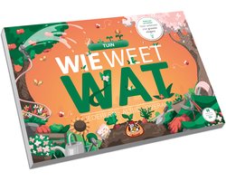 White Goblin Games - Wie Weet Wat: Tuin - Partyspel - 2 tot 10 spelers - Speelt snel en de uitleg is nóg sneller - Wie Weet Wat speel je altijd, met iedereen en overal - Ideaal cadeau