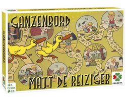 Tactic Spellen van Toen: Matt de Reiziger / Ganzenbord – Bordspel – Familiespel – Vanaf 4 jaar – 2-6 spelers