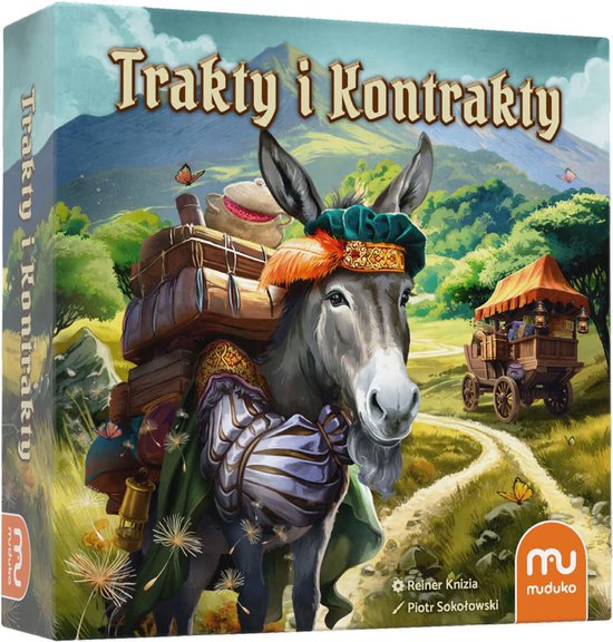 Sporen en overeenkomsten familie strategisch spel - Trakty i kontrakty Rodzinna gra strategiczna