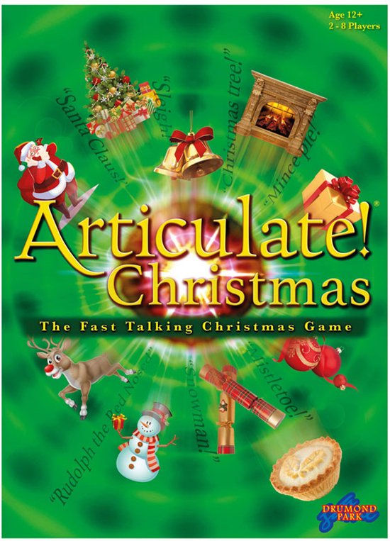 Tomy gezelschapsspel Articulate Christmas familiespel - educatief.
