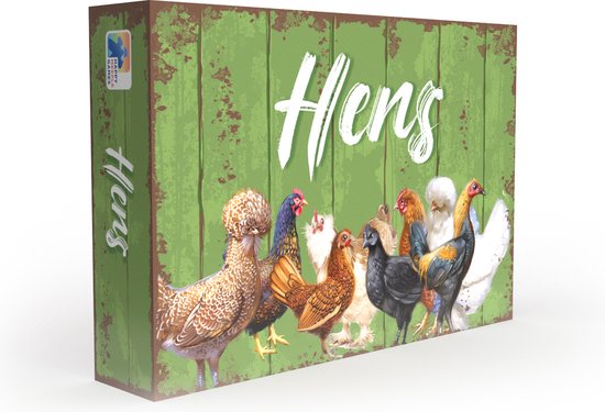 Happy Meeple Games Hens - Bordspel voor 1-4 spelers - 8+ jaar - HMG-2301