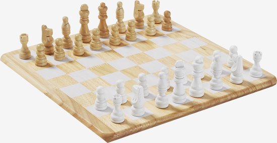 Vertbaudet Houten schaakspel