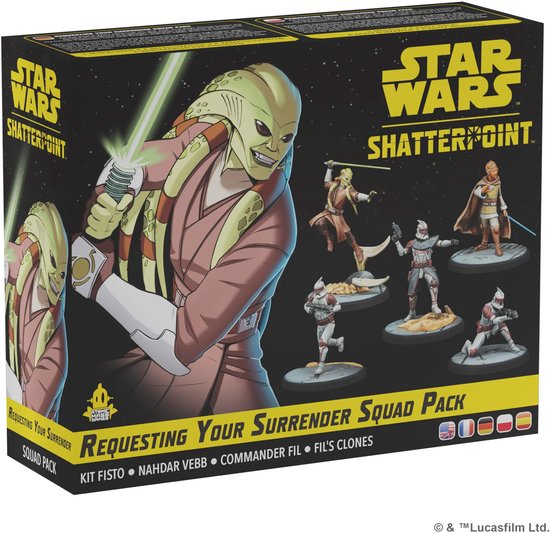 Star Wars Shatterpoint Wisdom of the Council - Tabletop Miniatures Game - Atomic Mass