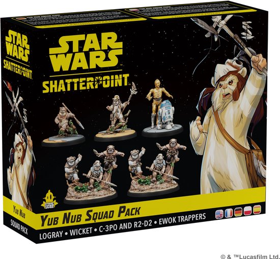 Star Wars - Shatterpoint Yub Nub Squad Pack - Engelstalig Bordspel