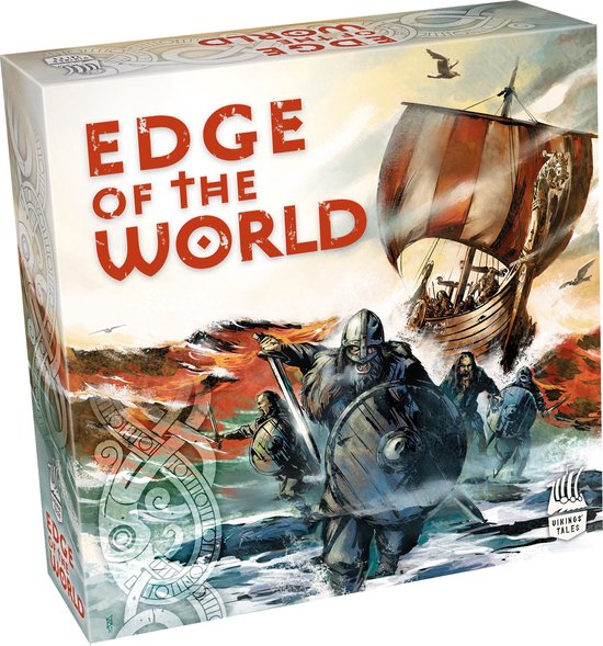 Tactic Edge of the World – Bordspel – Episch Vikings Avontuur – Handel en Verovering – Vikings Tales Serie – 3 tot 4 Spelers – Vanaf 12 Jaar
