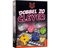 999 Games - Dobbel zo Clever - Dobbelspel - Het vervolg op het populaire dobbelspel Clever - Gezelschapsspel - Familiespel - Strategiespel - Klein cadeautje