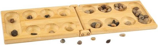 DiverseGoods Bamboe Mancala - Strategisch Bordspel
