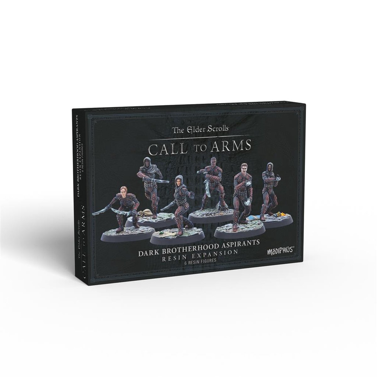 The Elder Scrolls: Call To Arms - Dark Brotherhood Aspirants - Miniature Game - Ongeschilderd