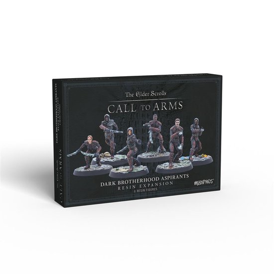 The Elder Scrolls: Call To Arms - Dark Brotherhood Aspirants - Miniature Game - Ongeschilderd