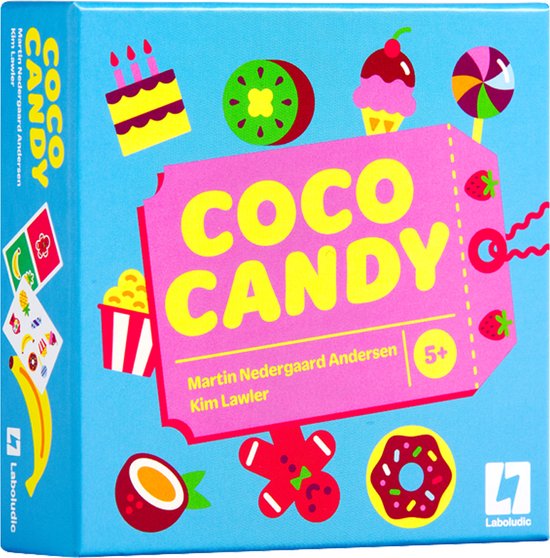 Coco Candy - Geronimo Games - Laboludic - Kinderspel - Kaartspel - 2-4 Spelers - Vanaf 5 Jaar